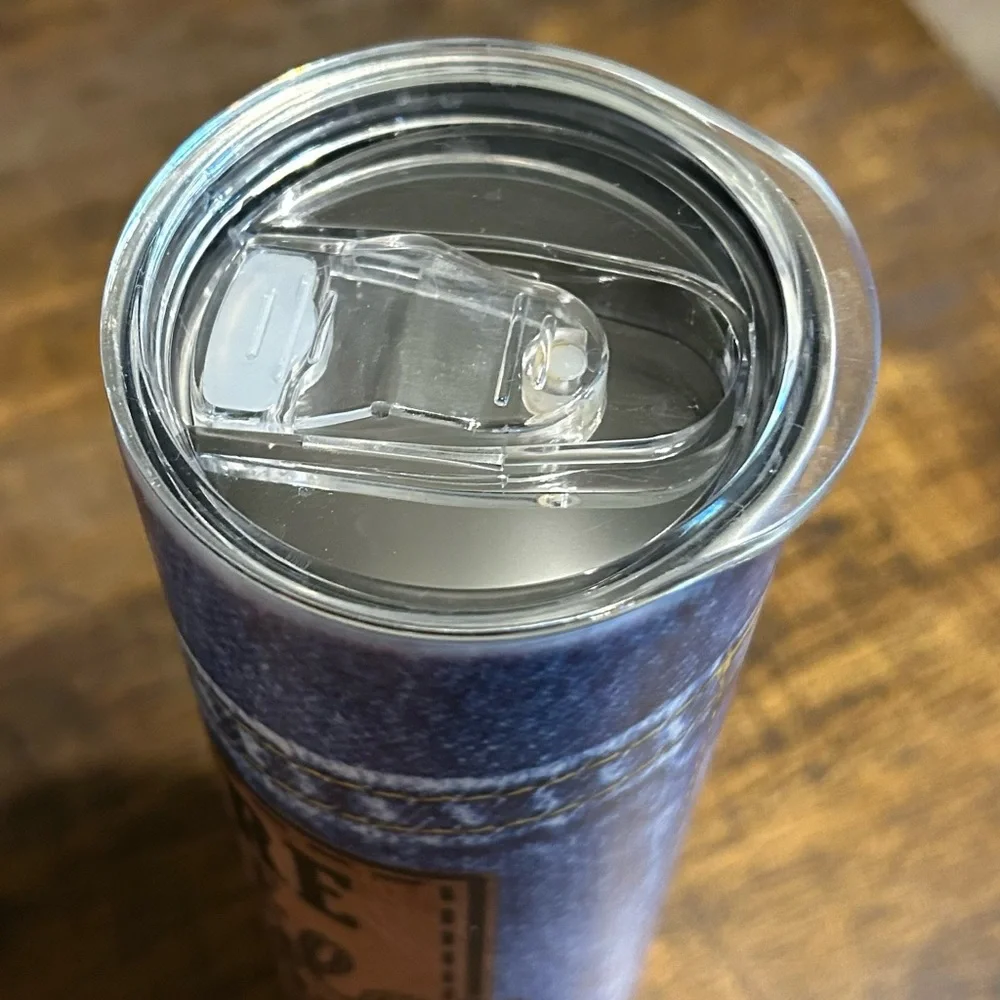 Wrangler Jean Denim Print 20oz Skinny Tumbler